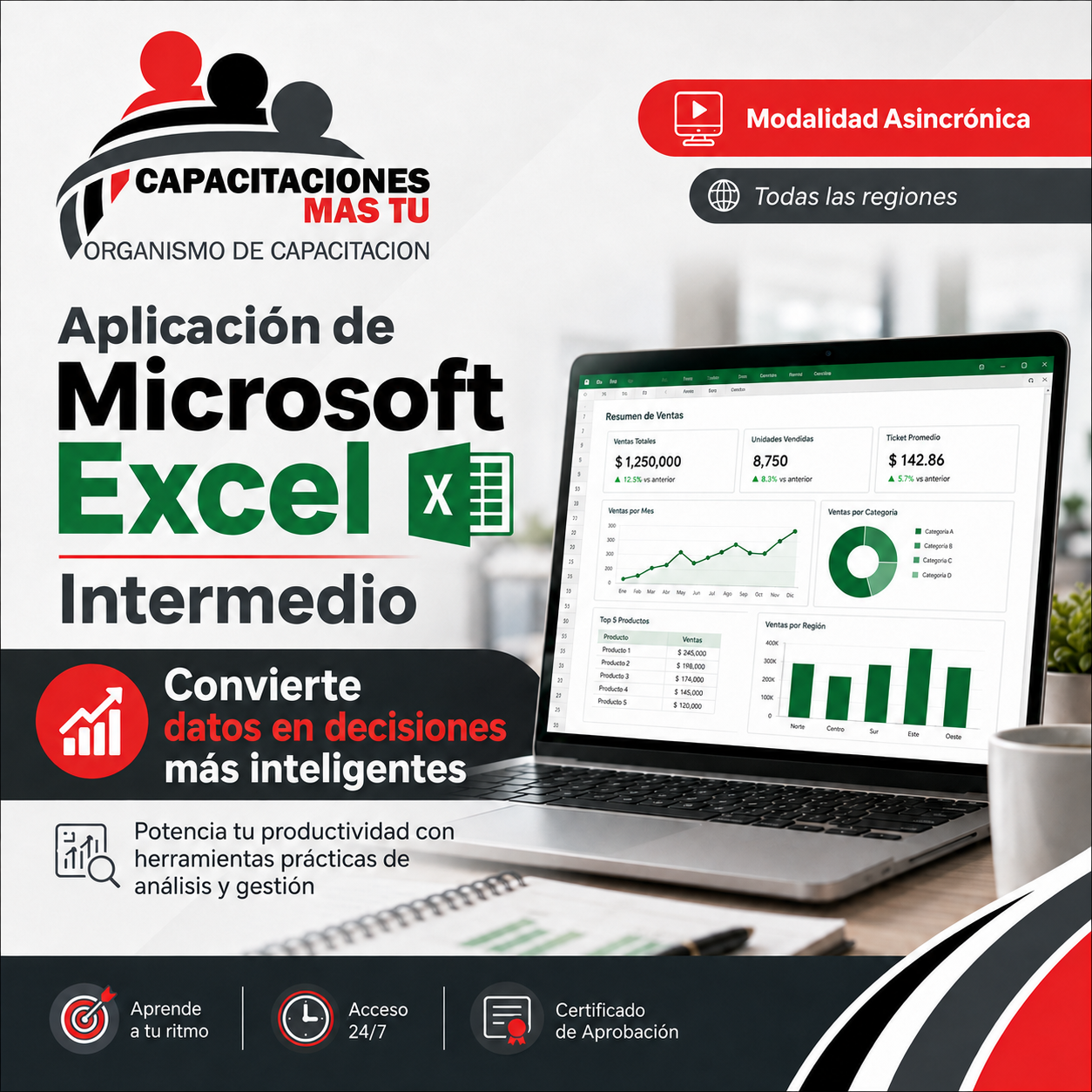 Excel Intermedio para la Gestión Laboral